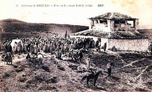 Boghari - Fete au Marabout Sid-Diffala - 1917
